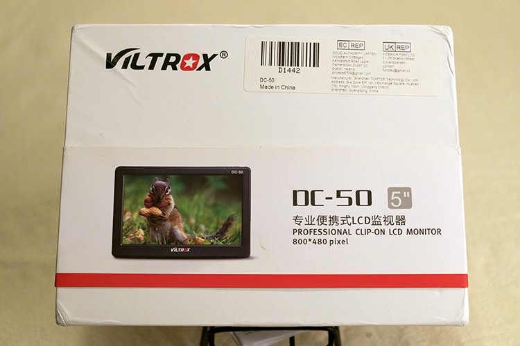 Viltrox DC-50 Packing